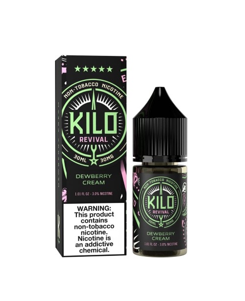 Kilo Revival TFN Salt – Dewberry Cream 30mL