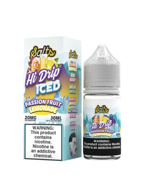 Hi-Drip Salts – Passion Fruit Lemonade ICED ...