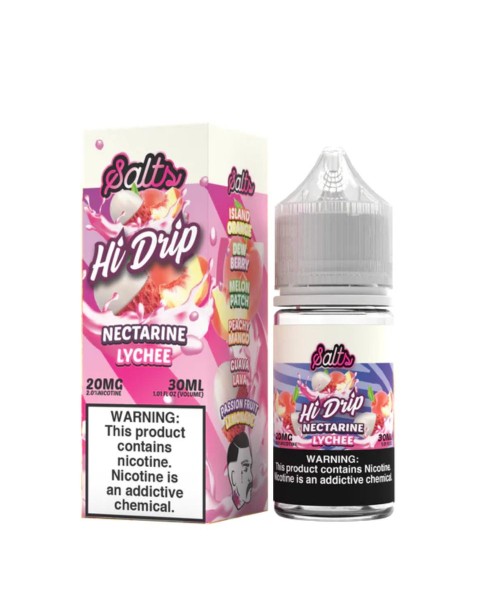 Hi-Drip Salts – Nectarine Lychee 30mL