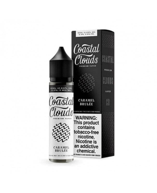Coastal Clouds TFN – Caramel Brulee 60mL Coastal Clouds TFN – Caramel Brulee 60mL