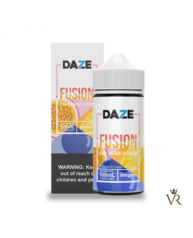 7 Daze Fusion TFN – Lemon Passionfruit Blueberry 100mL