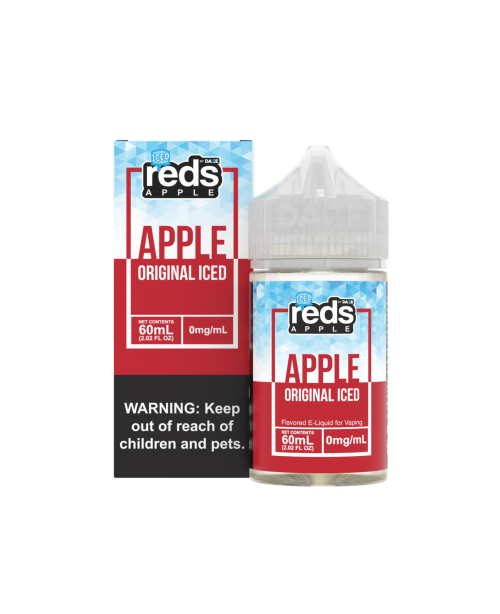 7 Daze – Reds Apple Iced 60mL