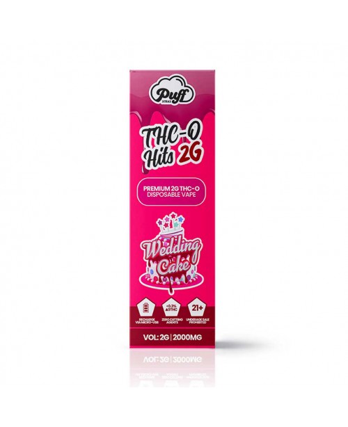 Puff Xtrax | THC-O Hits 2G Disposable: Wedding Cak... Puff Xtrax | THC-O Hits 2G Disposable: Wedding Cak...