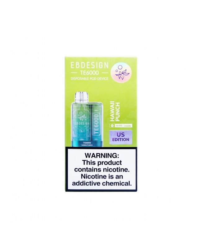 EB Designs TE6000 Disposable Vape | 6000 Puffs