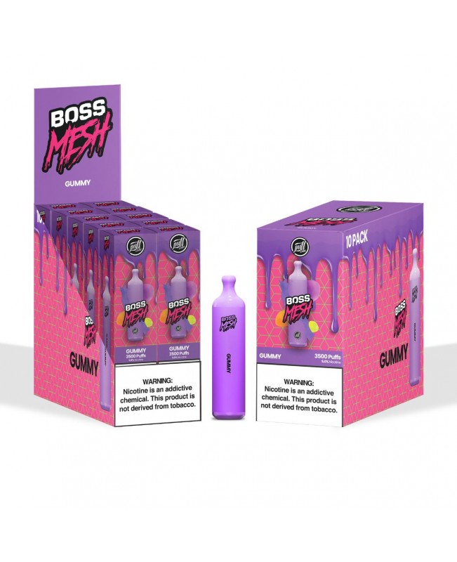 PUFF BOSS MESH Disposable | Box of 10 Units