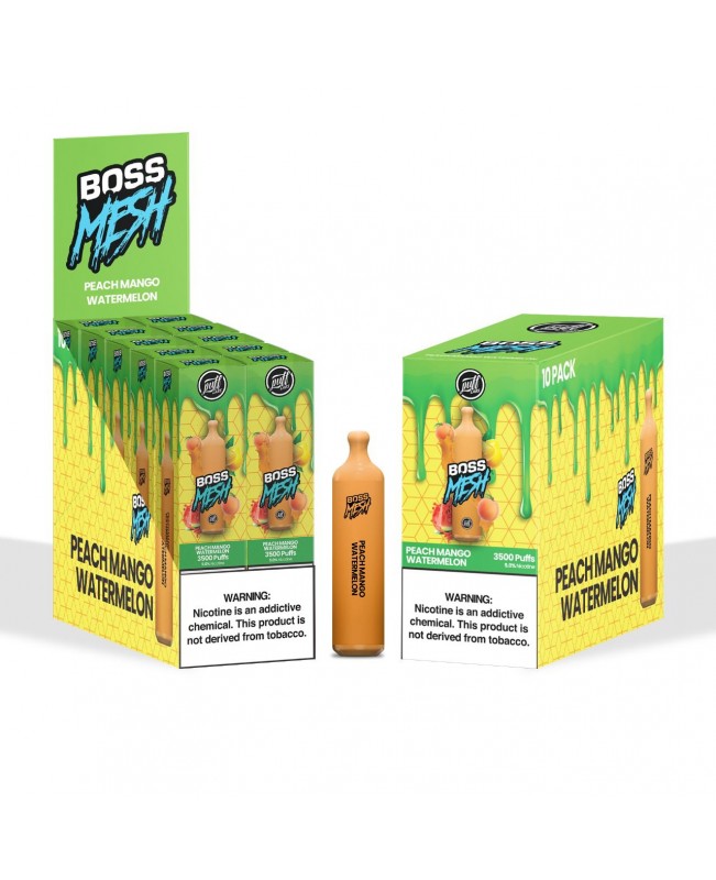 PUFF BOSS MESH Disposable | Box of 10 Units