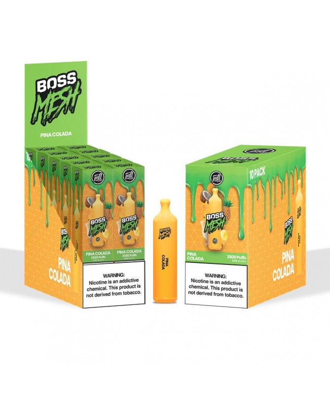 PUFF BOSS MESH Disposable | Box of 10 Units