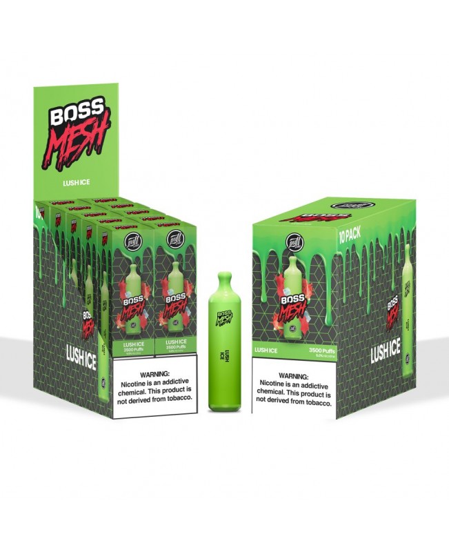 PUFF BOSS MESH Disposable | Box of 10 Units