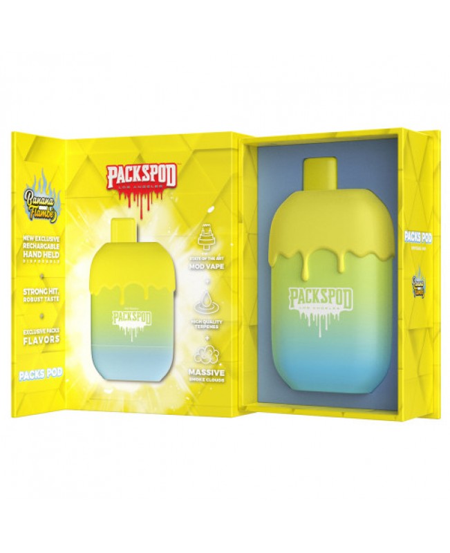 Packspod Disposable Vape 5000 Puffs | Box of 5 Units