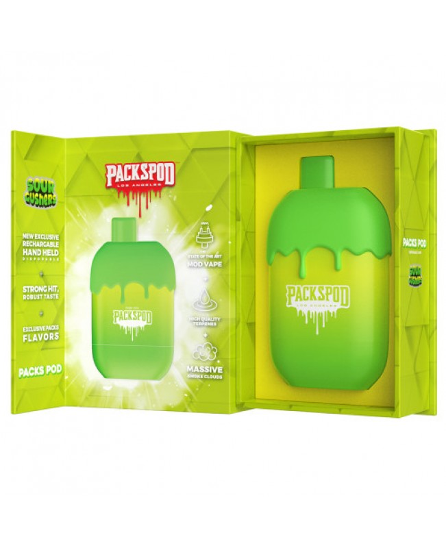 Packspod Disposable Vape 5000 Puffs | Box of 5 Units