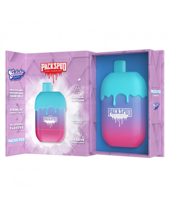 Packspod Disposable Vape 5000 Puffs | Box of 5 Units