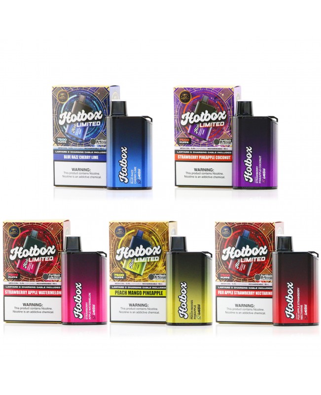 Hotbox Limited Disposable Vape | 7500 Puffs