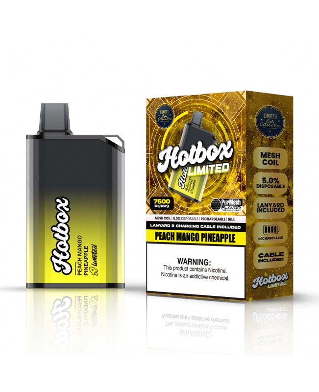 Hotbox Limited Disposable Vape | 7500 Puffs