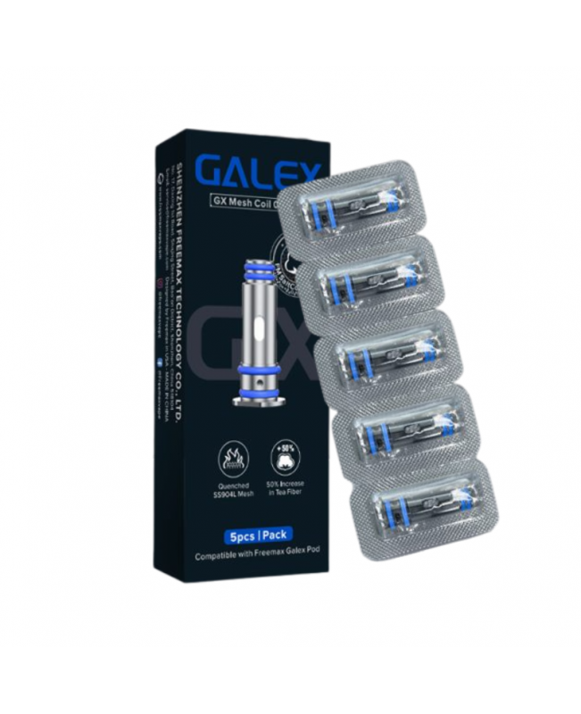 Freemax Galex/Galex Nano GX Replacement Coils – 5 Pack